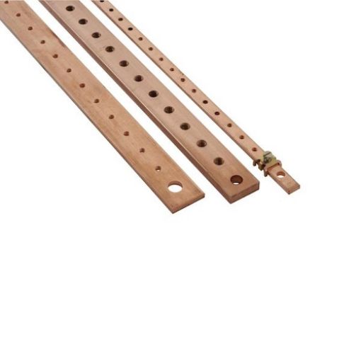 Εικόνα της Μπάρα Χαλκού 15x5mm με τρύπες M6 1m BRF1010