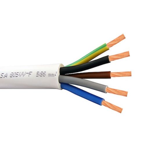 Picture of Flexible Cable G05VV-F (NYMHY) 5G6mm² Rotor