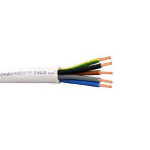 Picture of Flexible Cable H05VV-F (NYMHY) 5G2.5mm² Rotor