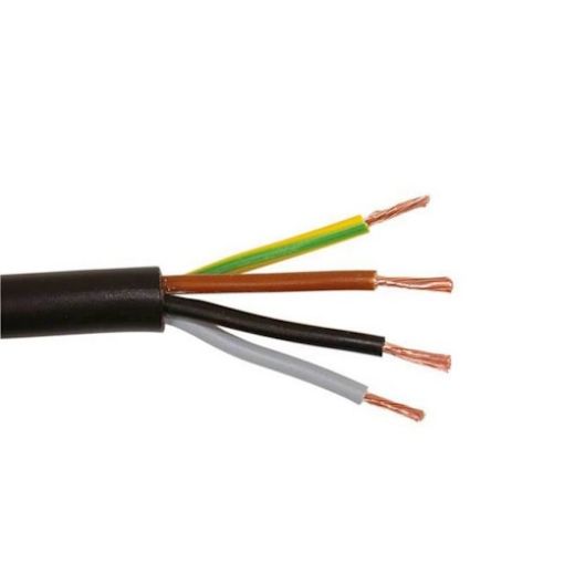 Picture of Flexible Cable H03VV-F (NYLHY) 4G0.75mm² Black