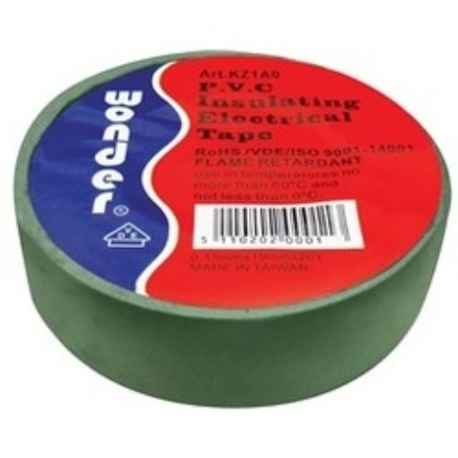Picture of Insulating Tape Green 0.13mmx19mmx20Y WONDER