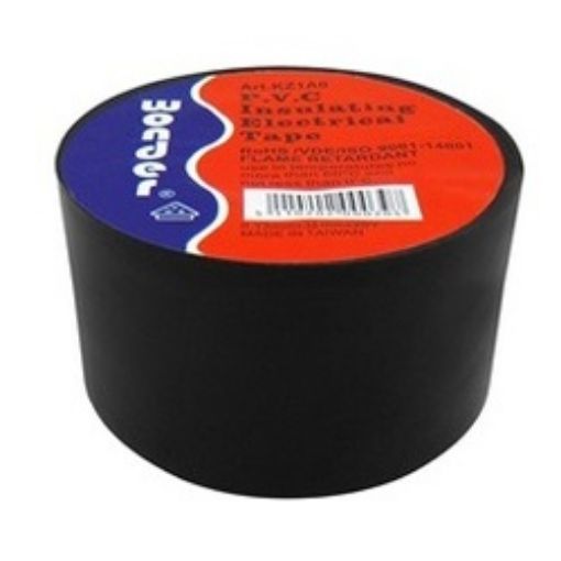 Picture of Insulating Tape Black 0.13mmx38mmx20Y WONDER