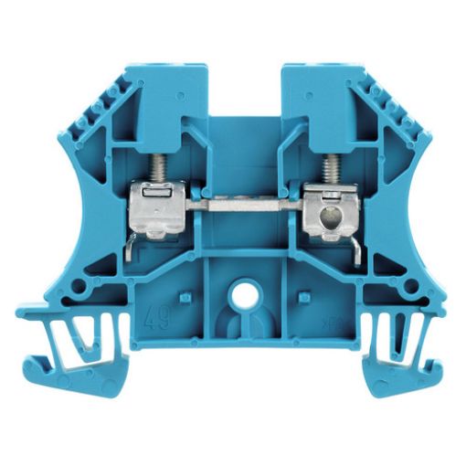 Picture of WDU 4 BL Neutral Rail Terminal 4 mm² 1020180000