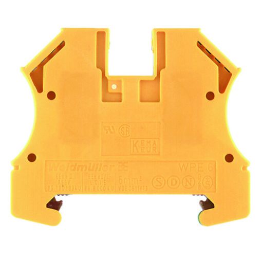Picture of WPE 6 Grounding Rail Terminal 6 mm² 1010200000