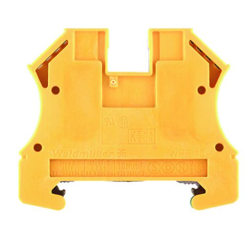 Picture of WPE 10 Grounding Rail Terminal 10 mm² 1010300000