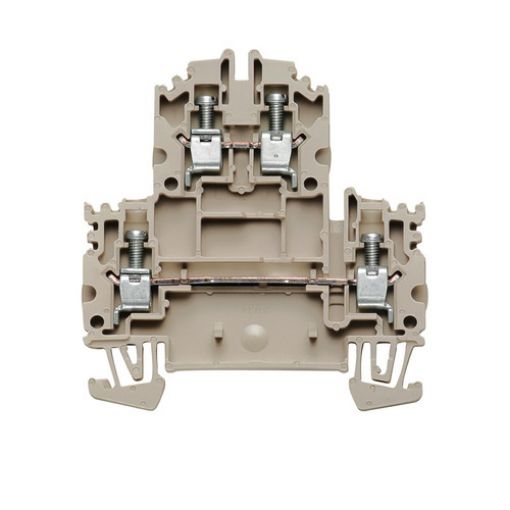 Picture of WDK 4N Double-deck Rail Terminal Block 4 mm² 1041900000