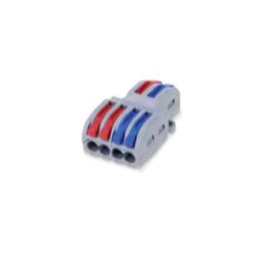 Picture of Quick Connect Terminal Block Bipolar 2 to 4 0.5-4mm² 450V