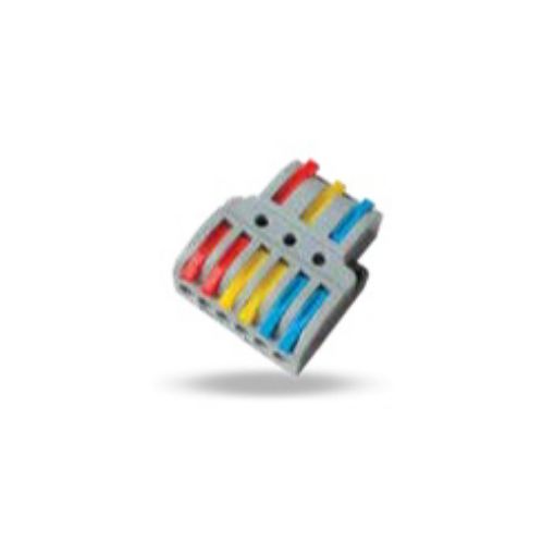 Picture of Quick Connect Terminal Block Three Pole 3 to 6 0.5-4mm² 450V