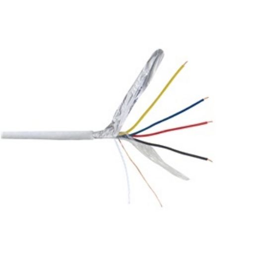 Picture of Alarm Cable 4x0.22mm² Copper with Aluminum Foil LiY(st)Y