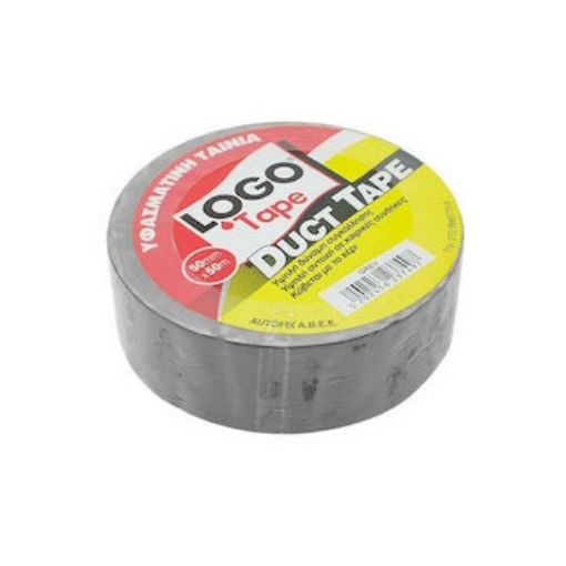 Picture of Black Fabric Tape 50mmx10m LOGO