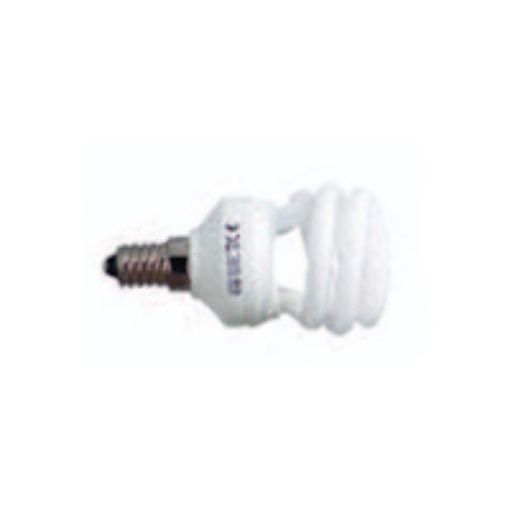 Picture of Energy Saving Lamp SUPER MINI SPIRAL T2 E14 8W 2700K 380lm