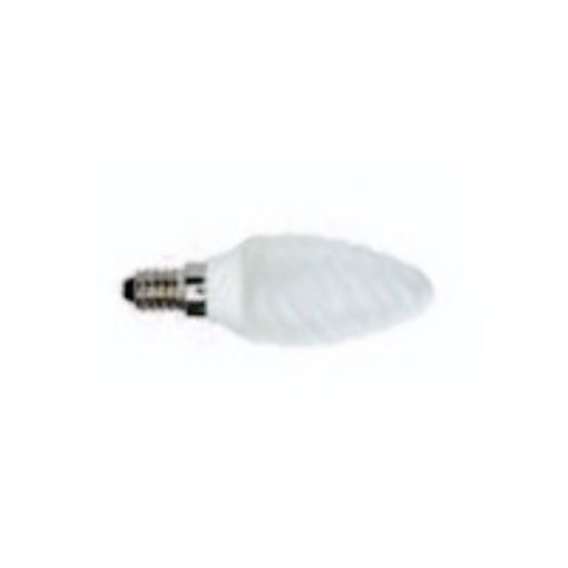 Picture of Halogen Candle Bulb Twisted E14 40W 2800K 280lm Pearl
