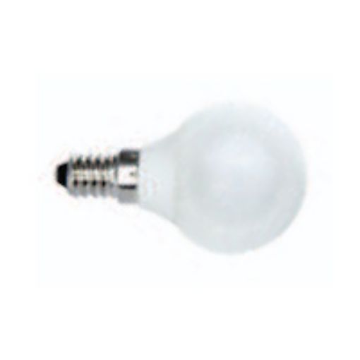 Picture of Halogen Bulb Spherical E14 25W 2800K 280lm Pearl