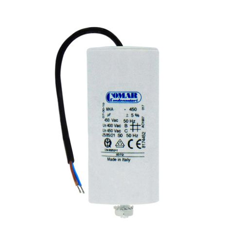 Picture of Capacitor 25μF Permanent Operation 450V with Cable