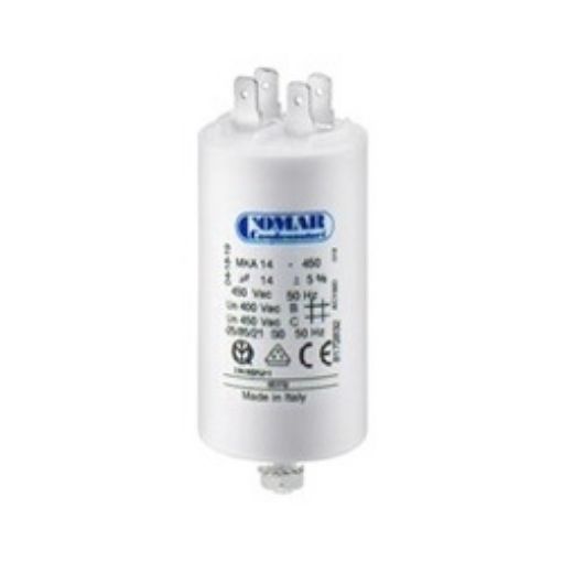 Picture of Capacitor 14μF Permanent Mode 450V with Faston