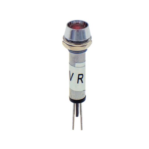 Εικόνα της Ενδεικτική Λυχνία Φ6 Κόκκινη 230VAC/DC LED AD22C-6T XND