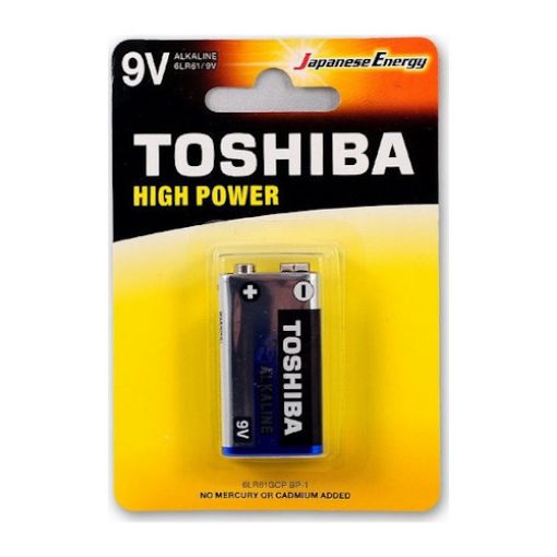 Picture of Alkaline Battery 9V 6LR61GCP BP-1