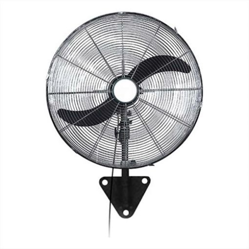 Picture of Industrial Metal Wall Fan 180W Φ65 Black 02-00140-2