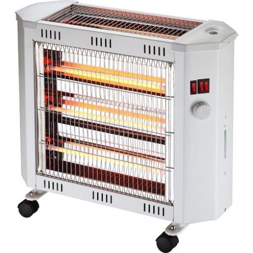 Εικόνα της Θερμάστρα Χαλαζία 2400W Λευκή 300-41408