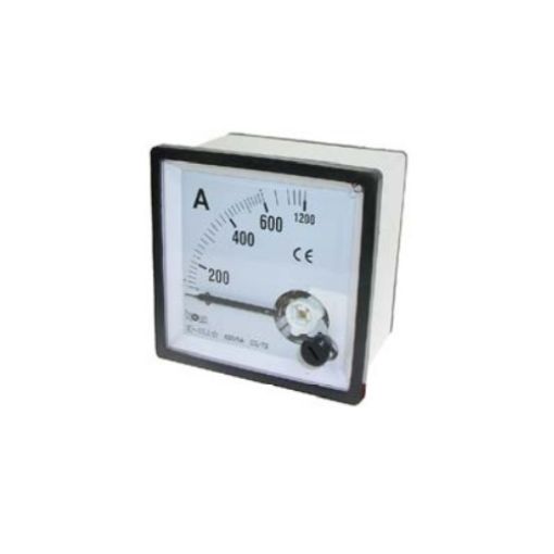 Εικόνα της Αμπερόμετρο 80x80mm 600/5A
