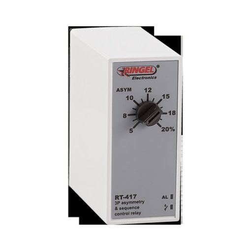 Εικόνα της RT-417 8P 400VAC Τριφασικός Επιτηρητής Ασυμμετρίας και Διαδοχής