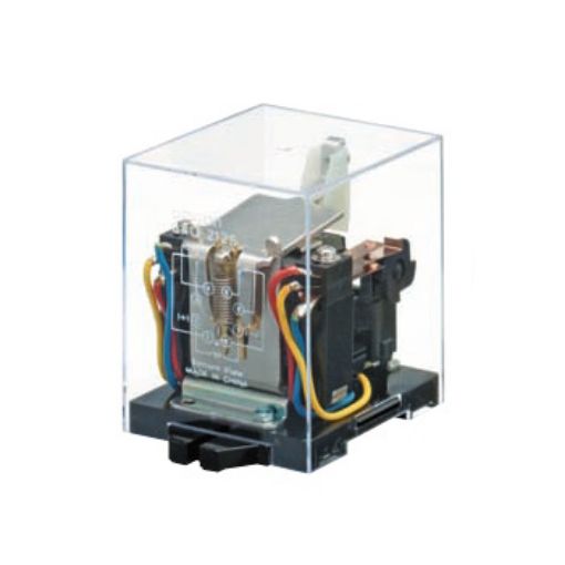Picture of G4Q-212S 220VAC Ratchet Relay 2C/O 5A 8 circular legs