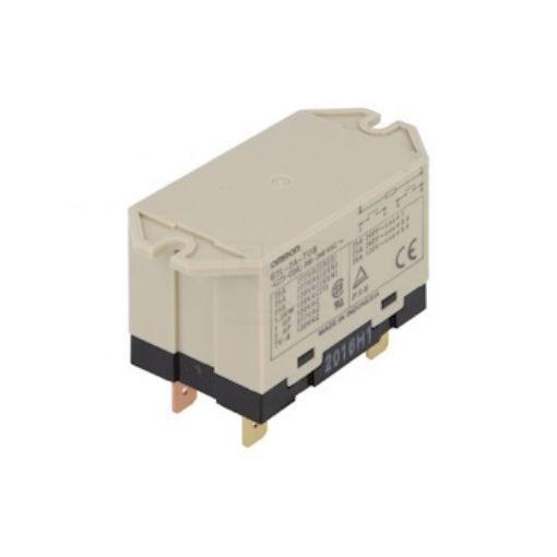 Picture of G7L-2A-TUB 200-240VAC Micro Power Relay 2NO 25A 6 Faston legs