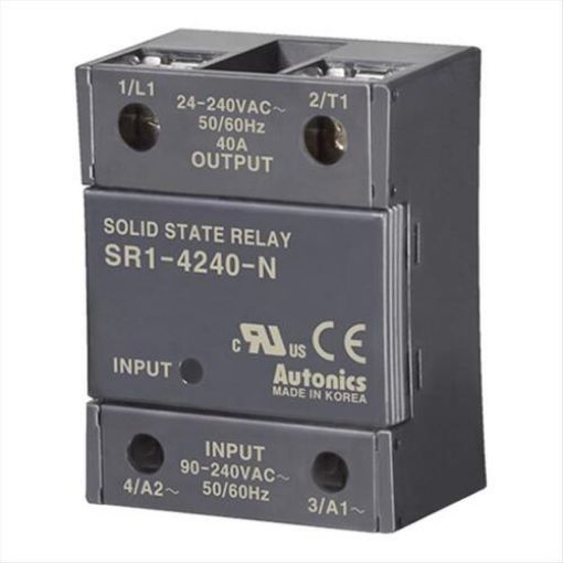 Picture of SR1-4240-N Solid State Relay, In:90-240VAC, Out:40A 24-240VAC