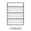 Picture of Wall-mounted Metal Panel 3x18 IP65 COMBI4560-2