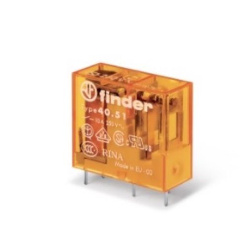Picture of PCB Type Relay 24VAC 1C/O 12A 40.51.8.024.0000
