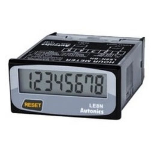 Picture of LA8N-BF Meter with battery, Input: Voltage 24-240VAC/6-240VDC 48x24mm