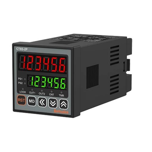 Picture of CT6S-2P2 24VAC/24-48VDC 6 digit counter 2 outputs 48x48mm