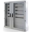 Picture of Wall-mounted Metal Panel 8x31 IP65 Transparent Door COMBI7014025-8TZ