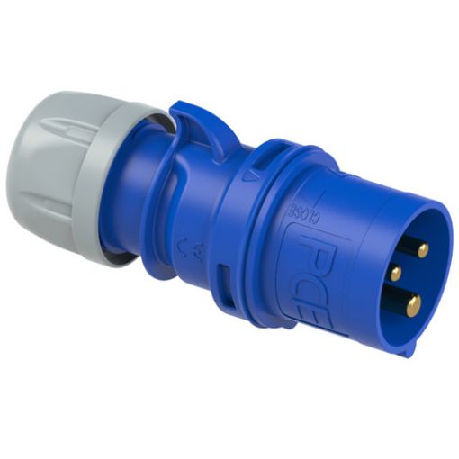 Picture of 013-6 Male Plug 3P 16A 230V 6h IP44