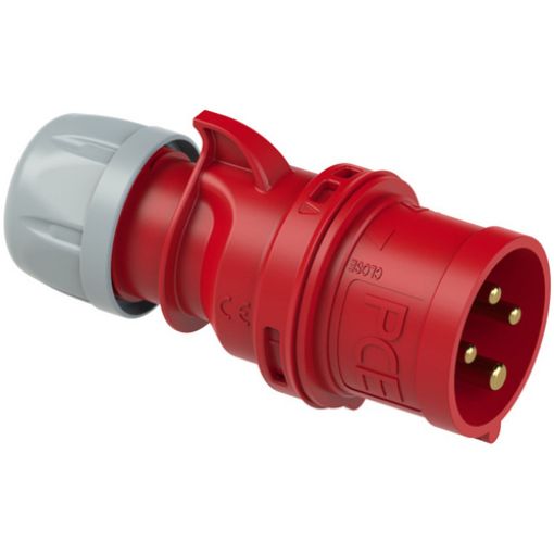 Picture of 014-6 Male Plug 4P 16A 400V 6h IP44