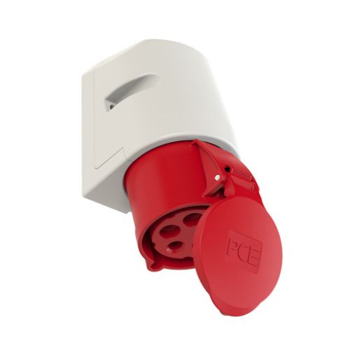 Picture of 125-6 Female Socket 5P 32A 400V 6h IP44