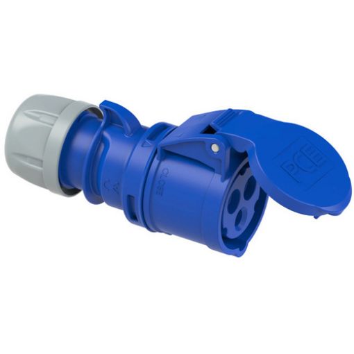 Picture of 213-6 Female Plug 3P 16A 230V 6h IP44