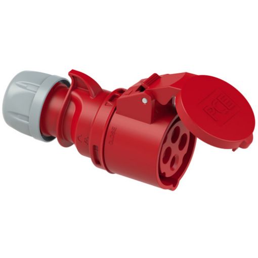 Picture of 214-6 Female Plug 4P 16A 400V 6h IP44