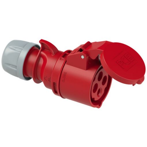 Picture of 224-6 Female Plug 4P 32A 400V 6h IP44