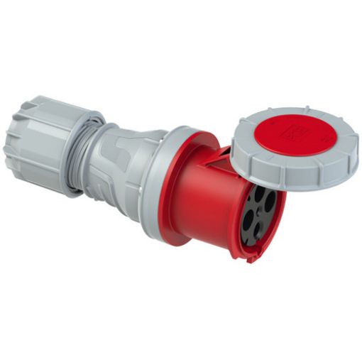 Picture of 244-6 Female Plug 4P 125A 400V 6h IP67