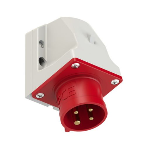 Picture of 514-6 Male Socket 4P 16A 400V 6h IP44
