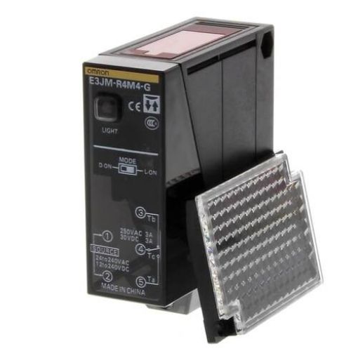 Picture of E3JM-R4M4T-G Photocell Rectangular