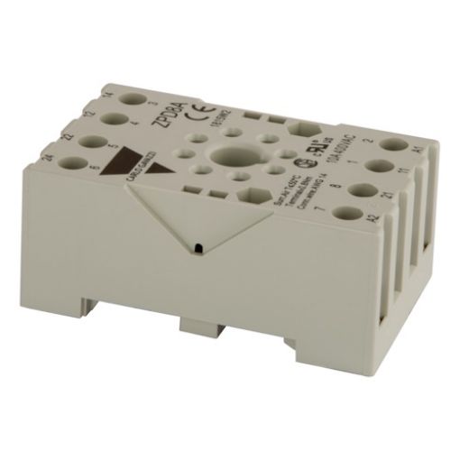 Picture of 8-Pin Base for Lamp Type Relay ZPD8A