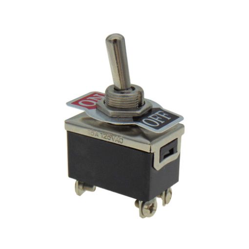 Εικόνα της Διακόπτης με Λεβιέ (Toggle) ON-OFF 2P 10A/250V KN3C-201A-A1