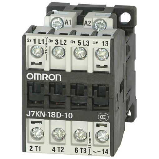 Picture of J7KN-18-10 230VAC Power Relay 3P 7.5kW 1NO