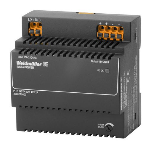 Picture of PRO INSTA 96W 48V 2A Rail Power Supply 2580270000