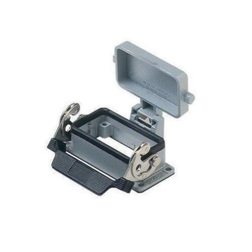 Picture of CHI 10 LS Metal Panel Socket with Cover 10P