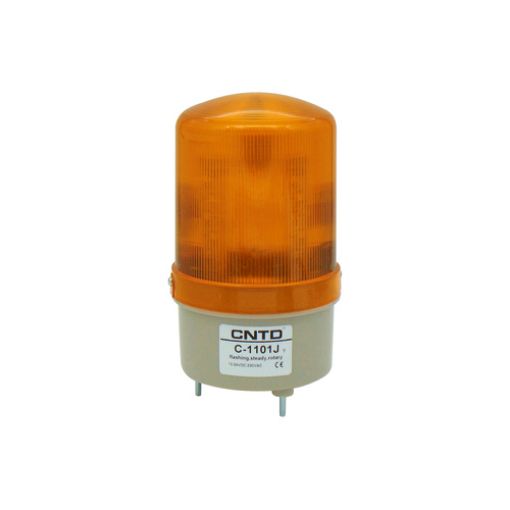 Picture of LED Beacon Yellow 12/24/230VAC/DC 155x85mm Multifunction C-1101J CNTD