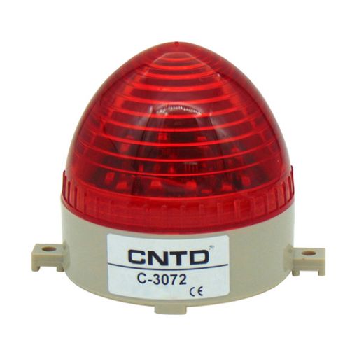 Εικόνα της Φάρος LED Strobe Κόκκινος 230VAC 85x75mm C-3072 CNTD