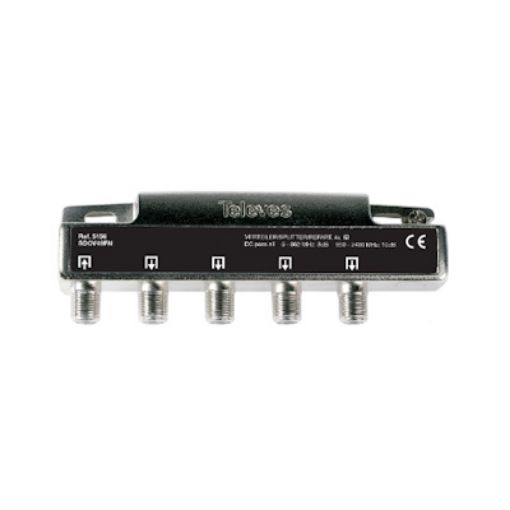 Picture of 4-Output DC Pass Splitter with F Plug 5156